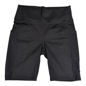 Fabletics PowerHold Mila Pocket Shorts NWT Size Large Black